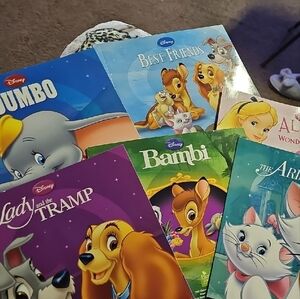 Disney Kids Classic Book Lot - Six Great Stories